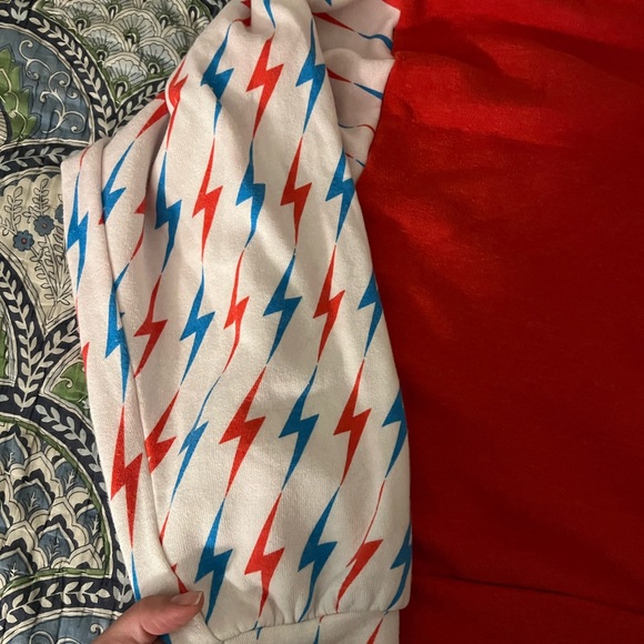 Aviator Nation - Fourth of July Relaxed Crop Pull Over Hoodie 🇺🇸 - Picture 9 of 9